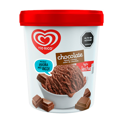 HELADO DE CHOCOLATE 850ML (TIO RICO)