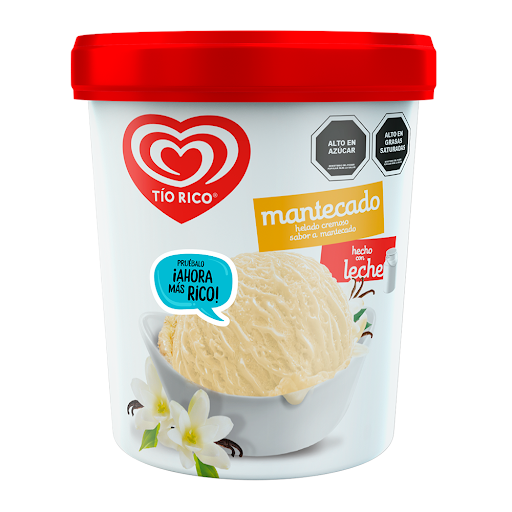 HELADO DE MANTECADO 850ML (TIO RICO)
