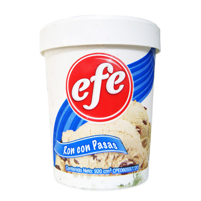 [7591034000980] HELADO DE RON CON PASAS 920CC (EFE)