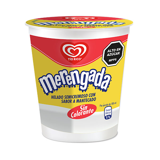 HELADO MERENGADA VASITO 150ML (TIO RICO)