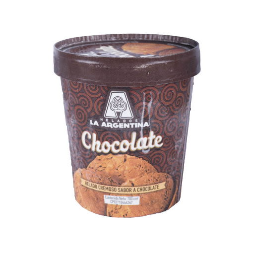 [7591332002099] HELADO TRADICIONAL DE CHOCOLATE 700CC (LA ARGENTINA)