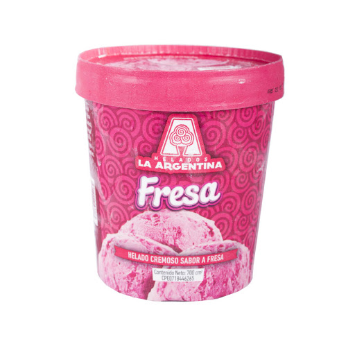 HELADO TRADICIONAL DE FRESA 700CC (LA ARGENTINA)