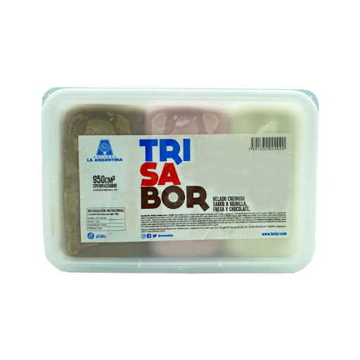 HELADO TRISABOR 950CC (LA ARGENTINA)
