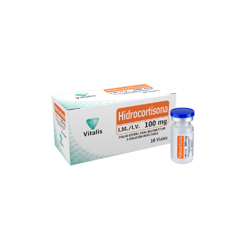 HIDROCORTISONA  100MG X 1 VIAL (VITALIS)