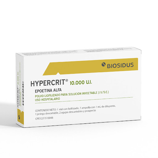 HYPERCRIT EPOETINA ALFA10.000U.I.
