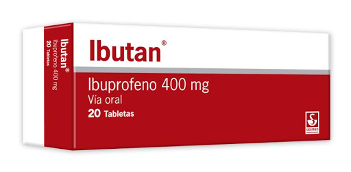 [7592601201182] IBUTAN (IBUPROFENO) 400 MG X 20 TABLETAS