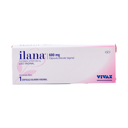 ILANA (ISOCONAZOL) 600MG X 1 CAPSULA VAGINAL (VIVAX)