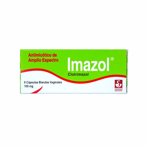 [7592601100485] IMAZOL (CLOTRIMAZOL) 100MG X 6 CAPSULAS VAGINALES (MEYER)