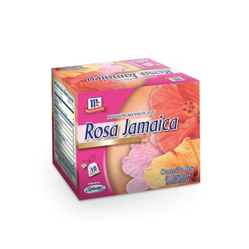 [7591141997869] INFUSION TE ROSA JAMAICA X 10 SOBRES (MC CORMICK)