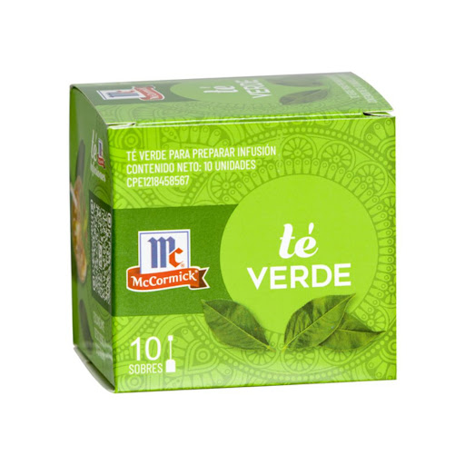 [7591141997845] INFUSION TE VERDE X 10 SOBRES (MC CORMICK)