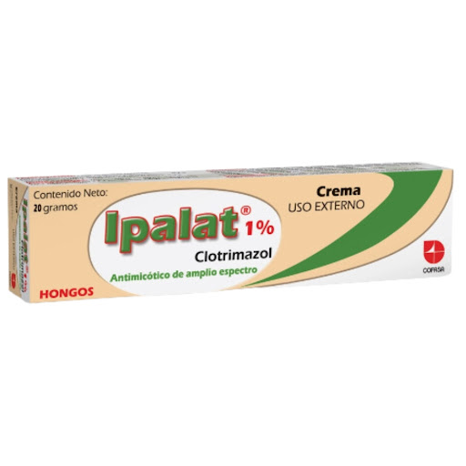 [7591818114001] IPALAT CREMA (CLOTRIMAZOL) 1% X 20GR (COFASA)