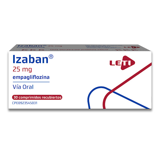 IZABAN (EMPAGLIFOZINA) 25 MG X 30 TABLETAS (LETI)