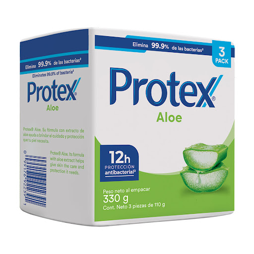 [99176922391] JABON EN BARRA ALOE 3 UNIDADES X 110 GR (PROTEX)