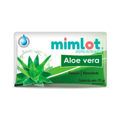 JABON EN BARRA ALOE VERA X 125 GR (MIMLOT)