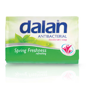 JABON EN BARRA ANTIBACTERIAL SPRING FRESH 115GR (DALAN)