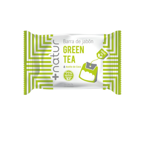 [7595265000108] JABON EN BARRA GREEN TEA 75GR (NATUR)