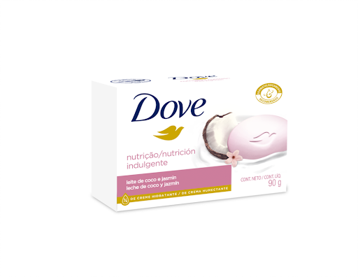 JABON EN BARRA LECHE DE COCO 3 UNIDADES X 90 GR (DOVE)