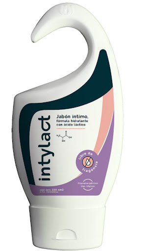 JABON INTIMO CON ACIDO LACTICO SIN FRAGANCIA 220ML. (INTYLACT)