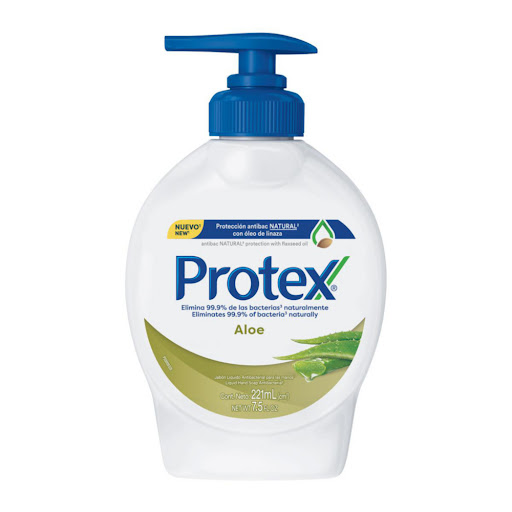 JABON LIQUIDO PARA MANOS ANTIBACTERIAL ALOE X 221 ML (PROTEX)
