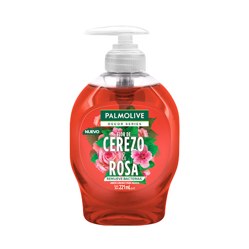 JABON LIQUIDO PARA MANOS FLOR DE CEREZO Y ROSAS X 221 ML (PALMOLIVE)