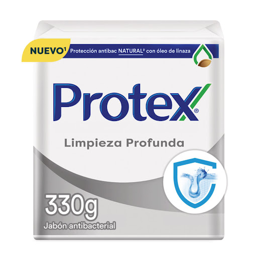 JABOON DE BARRA LIMPIEZA PROFUNDA 3 UNIDADES 110GR (PROTEX)