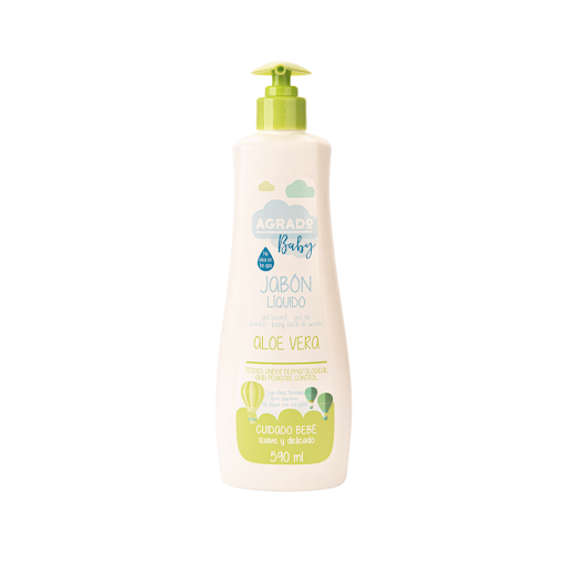 JABÓN LÍQUIDO ALOE VERA BABY 590 ML (AGRADO)