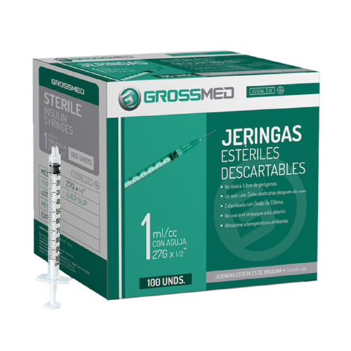JERINGA  1CC X 1 UNIDAD (MEDISOLUTIONS)