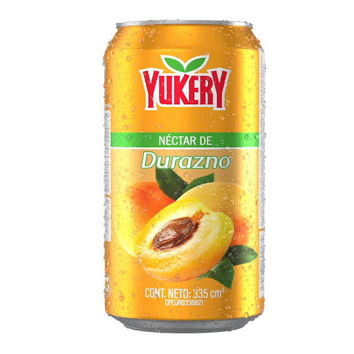JUGO DE DURAZNO EN LATA X 335 ML (YUKERY)