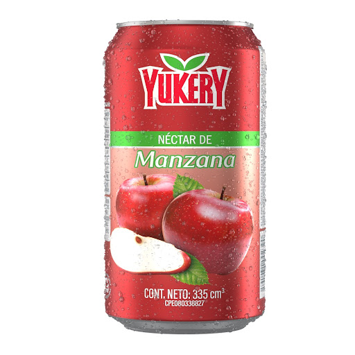 [7591031002390] JUGO DE MANZANA EN LATA X 335 ML (YUKERY)