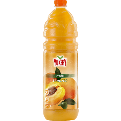 JUGO YUKERY NECTAR DE DURAZNO 1.5LTS