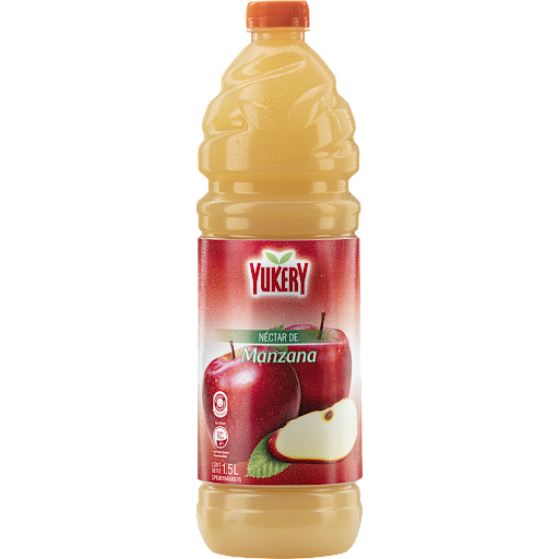 JUGO YUKERY NECTAR DE MANZANA 1.5LTS