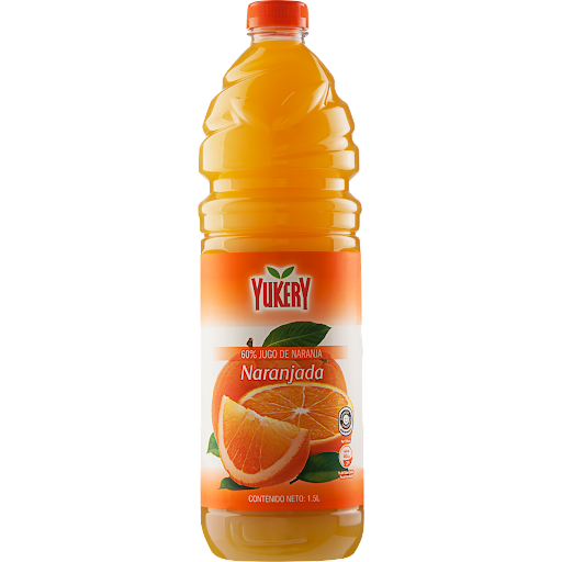 JUGO YUKERY NECTAR DE NARANJA 1.5LTS