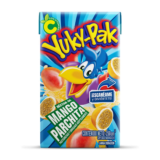 JUGO YUKY-PAK DE MANGO PARCHITA