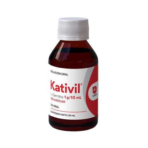 [7591818000205] KATIVIL SOLUCION SIN AZUCAR (L-CARNITINA) 1G-10ML X 90ML (COFASA)
