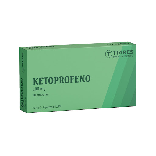 KETOPROFENO  100MG-2ML X 1 AMPOLLA (TIARES)