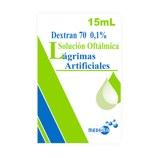 LAGRIMAS ARTIFICIALES SOLUCIONN OFTALMICA (DEXTRAN) 70-0.1% X 15ML (OFTALMI)