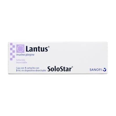 [3582910023623] LANTUS SOLOSTAR (INSULINA GLARGINA) 100UI/ML CARTUCHO X 3ML  (CALOX)