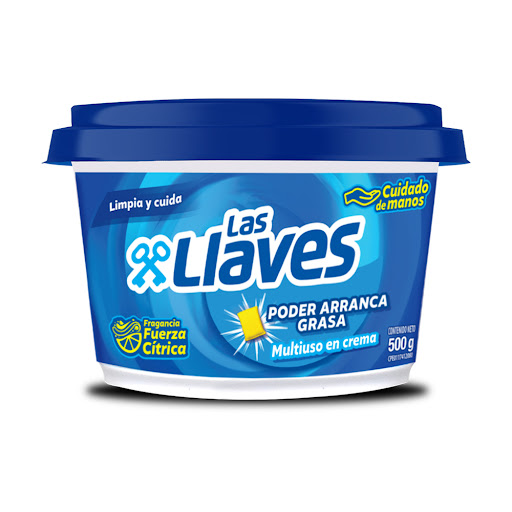 [7590006301117] LAVAPLATOS EN CREMA  500GR (LAS LLAVES)