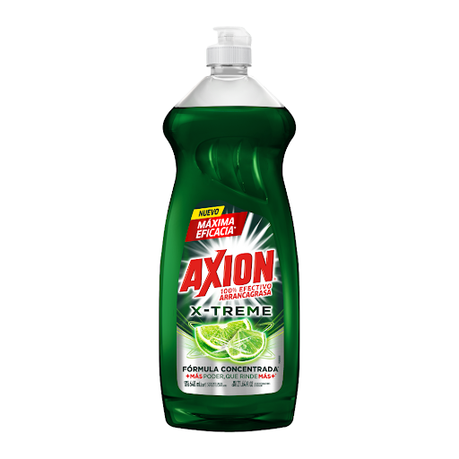 [7509546677880] LAVAPLATOS LIQUIDO LIMON XTREME X 640 ML (AXION)