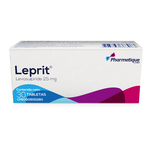 LEPRIT (LEVOSULPIRIDE) 25MG X 30 TABLETAS (LA SANTE)