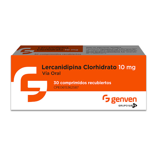 LERCANIDIPINA 10MG X 30 COMPRIMIDOS (GENVEN)