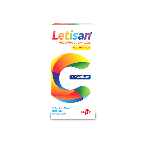 LETISAN JARABE (VITAMINA C) 100MG-ML X 120ML (LETI)