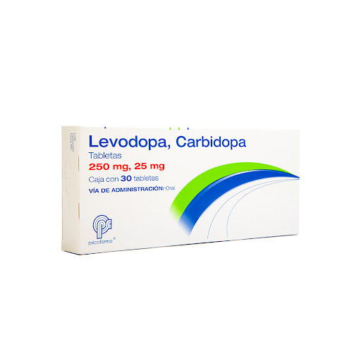 [7501384548308] LEVODOPA - CARBIDOPA  250MG-25MG X 30 TABLETAS (CR CCM)