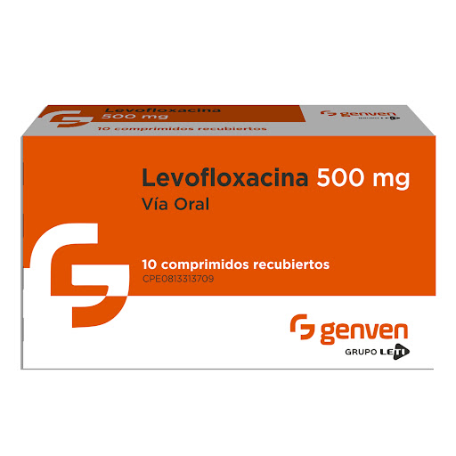 [7591585379757] LEVOFLOXACINA  500MG X 10 TABLETAS (GENVEN)
