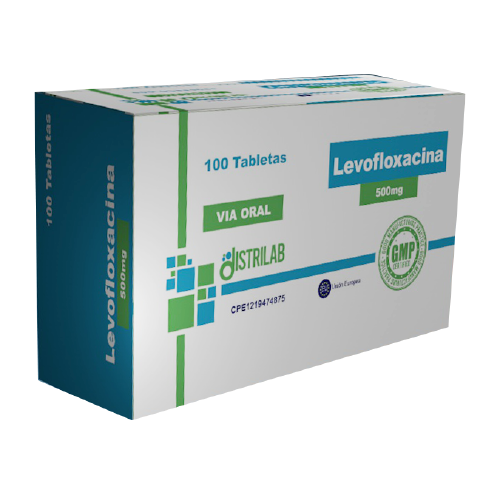 LEVOFLOXACINA  500MG-100ML X 1 AMPOLLA (CR DISTRILAB)