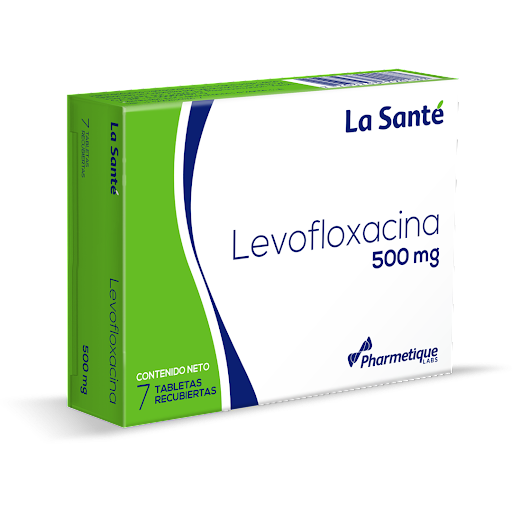 LEVOFLOXACINO  500MG X 7 TABLETAS (LASANTE)