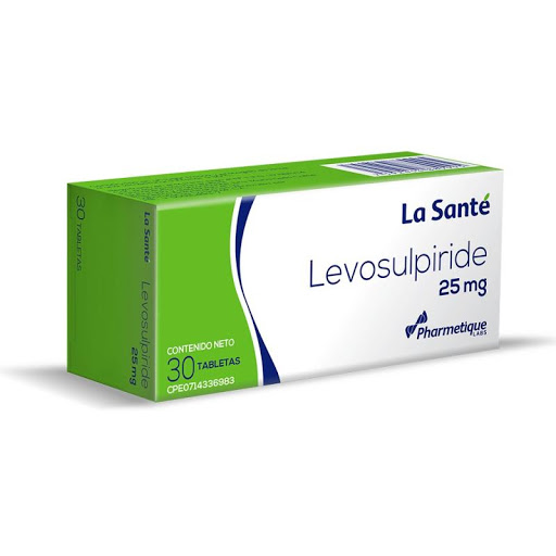 [7592454889995] LEVOSULPIRIDE  25MG X 30 TABLETAS (LA SANTE)