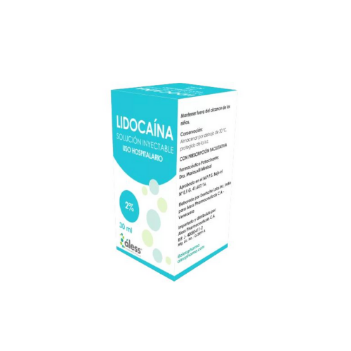 LIDOCAINA  2% X 1 AMPOLLA (ALESS)