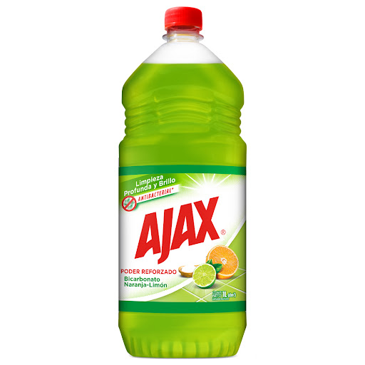 LIMPIADOR PODER REFORZADO BICARBONATO-LIMON X 1LT (AJAX)