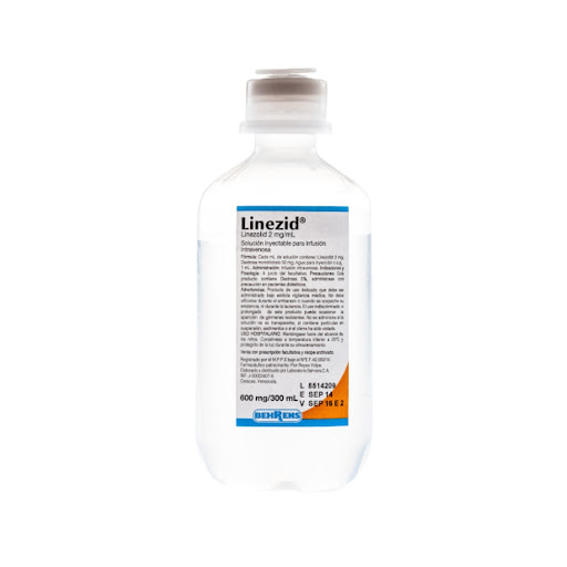 [7592637396876] LINEZID (LINEZOLID) 2MG-ML X 300ML (BEHRENS)